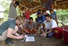 Mason Team Helps Maijuna with Clean Water Project in the Peruvian Amazon